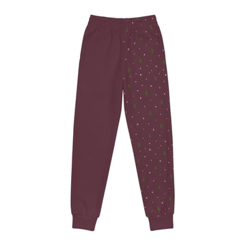 Comfy Cozy Festive Tree Design Kids Pajama Pants