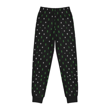 Dollar Sign Chic & Cozy Print Kids Pajama Pants