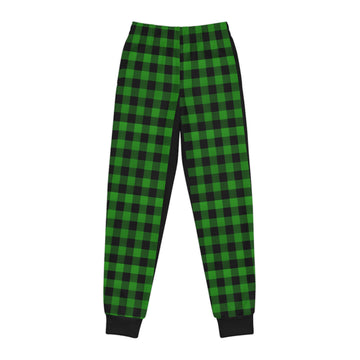 Grinchin and Chillin Kids Cozy Plaid Pajama Pants