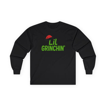 Lil Grinchin' Festive Women's Long Sleeve Tee