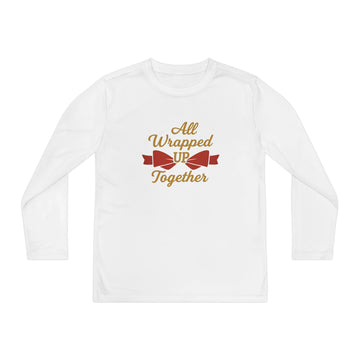 All Wrapped Up Together Festive Kids Long Sleeve Tee