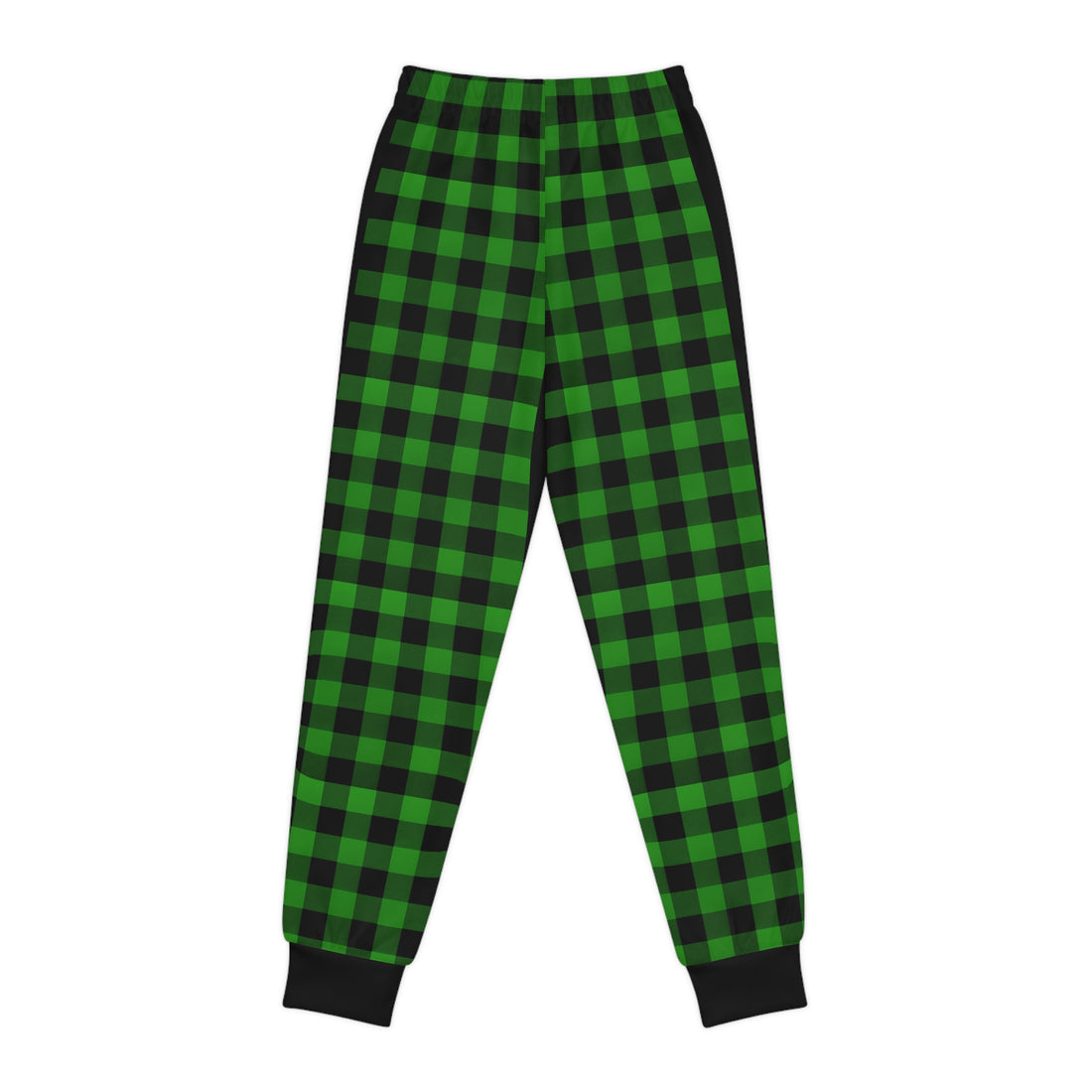 Grinchin and Chillin Kids Cozy Plaid Pajama Pants