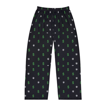 Dollar Sign Chic & Cozy Print Men's Pajama Pants