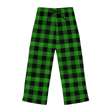 Grinchin and Chillin Women's Cozy Plaid Pajama Pants