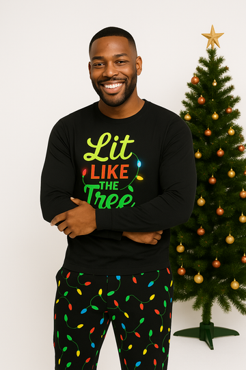 Lit Like The Tree Men's Set