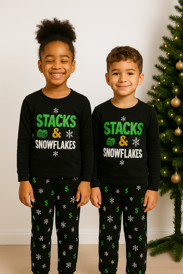 Stacks & Snowflakes Kids Set