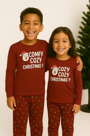 Comfy Cozy Christmas-y Kids Set